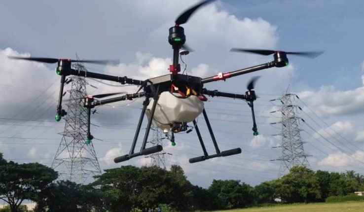 IIT Guwahati Students Develop Drone to Sanitise Large Areas !!