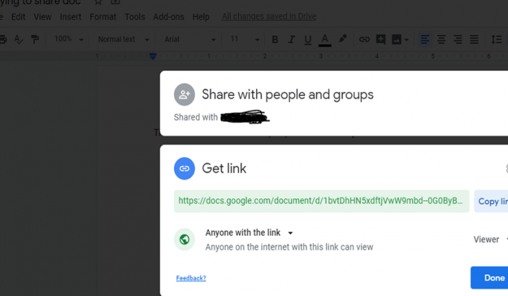 Google Drive sharing is not that liberal anymore…!