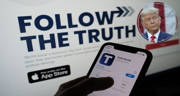 Donald Trump’s own social media platform “TRUTH SOCIAL”