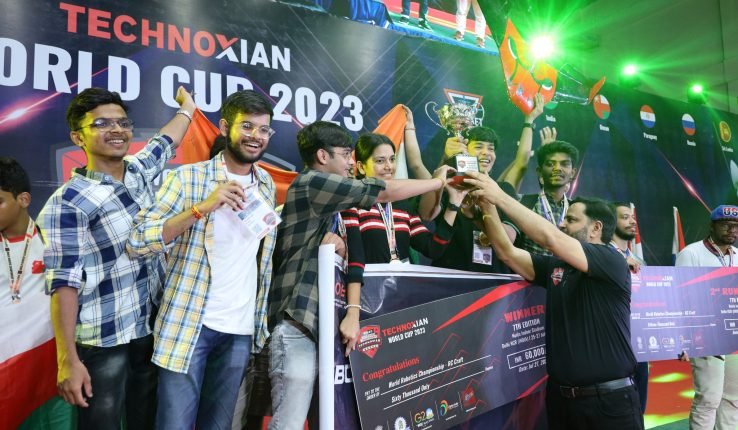 Robotics & Aviation Club Triumphs in RC CRAFT Category at TechnoXian World Robotics Championship