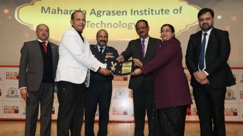 Maharaja Agrasen Institute of Technology (MAIT) Secures “Best Contribution in AI Literature” at GAISA 4.0 Awards