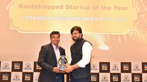Latambarcem Brewers Pvt Ltd Wins “Bootstrapped Startup of the Year” Award