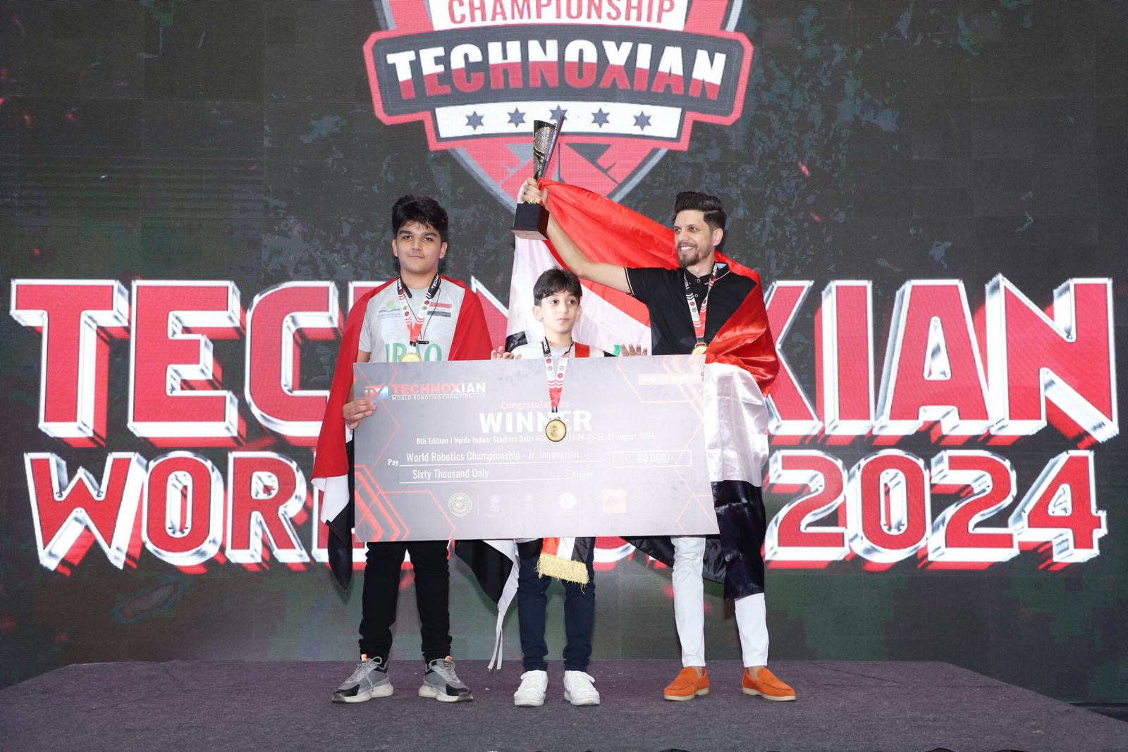 TechnoXian 8.0: Al Naba’a Innovative Team emerged as the winner in Innovation Contest Jr.