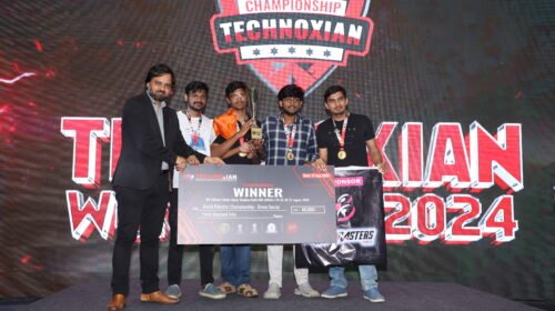 Anima The Aero Club Triumphs in Drone Soccer at Technoxian 2024