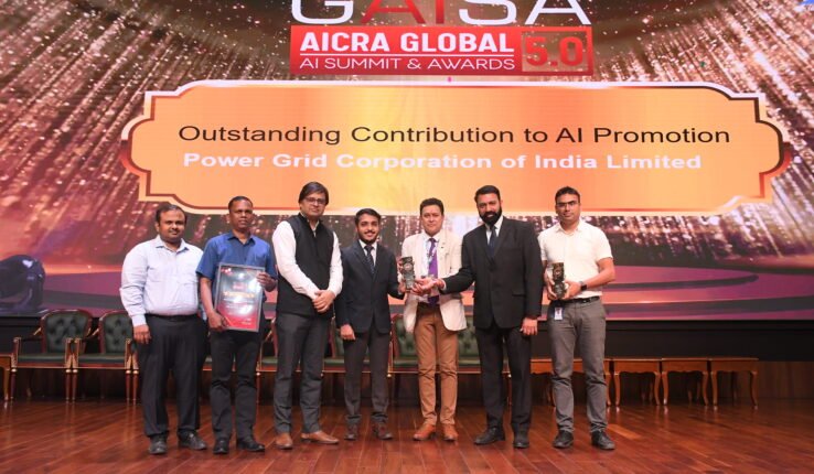 Power Grid Corporation of India Ltd Honoured for ‘Outstanding Contributions in AI Promotion’ at GAISA 2025